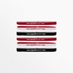 CapelliSport ACCESSORIES 6 PACK ELASTIC HEAD WRAPS SET 15 CapelliSport ACCESSORIES 6 PACK ELASTIC HEAD WRAPS SET