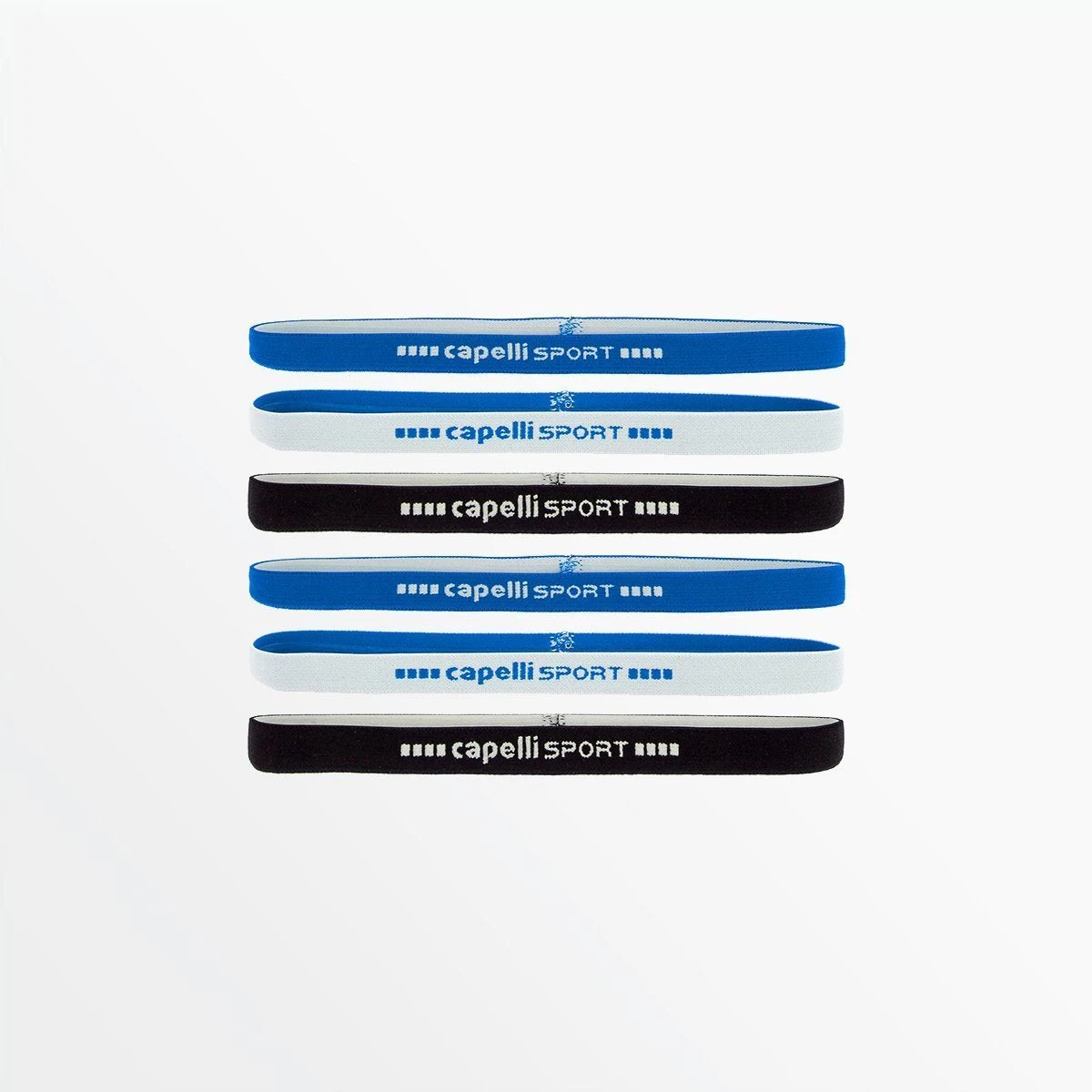 CapelliSport ACCESSORIES 6 PACK ELASTIC HEAD WRAPS SET 10 CapelliSport ACCESSORIES 6 PACK ELASTIC HEAD WRAPS SET