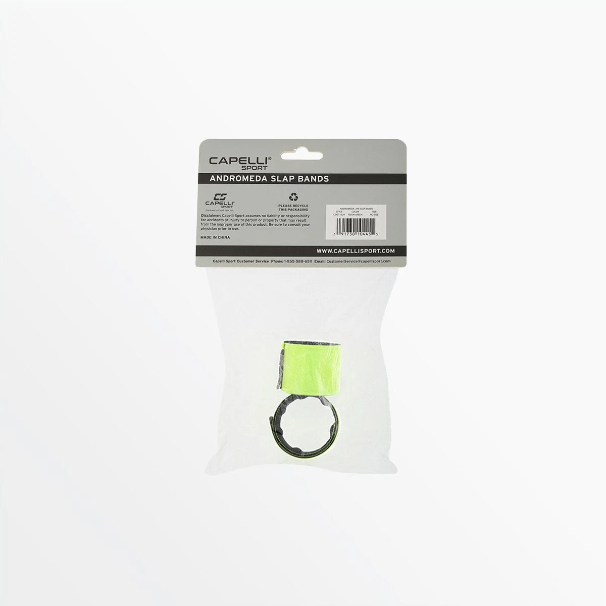 CapelliSport 2 PACK REFLECTIVE SLAP BANDS FITNESS EQUIPMENT 7 CapelliSport 2 PACK REFLECTIVE SLAP BANDS FITNESS EQUIPMENT