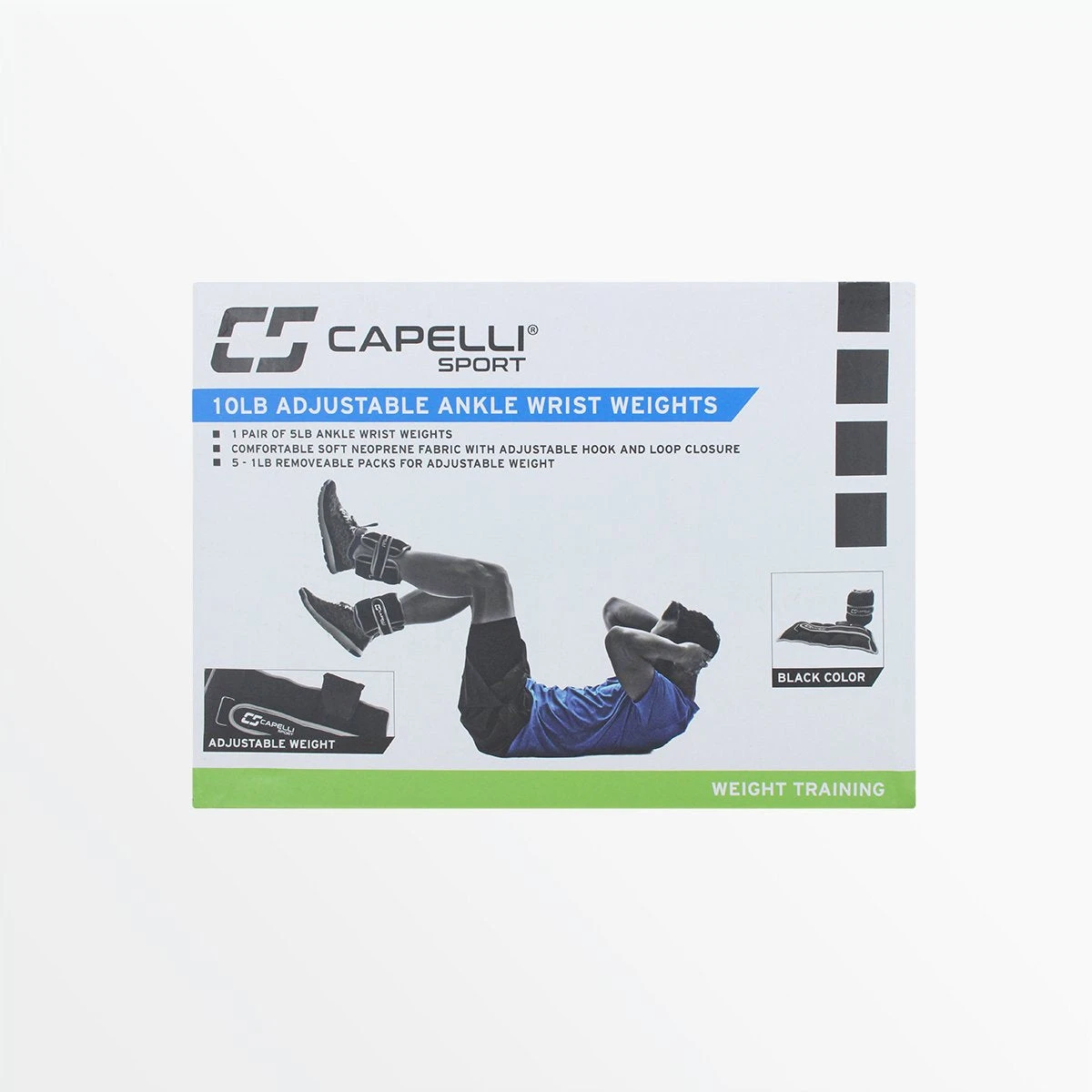 CapelliSport 10LB SOFT ANKLE/WRIST WEIGHTS FITNESS EQUIPMENT 4 CapelliSport 10LB SOFT ANKLE/WRIST WEIGHTS FITNESS EQUIPMENT