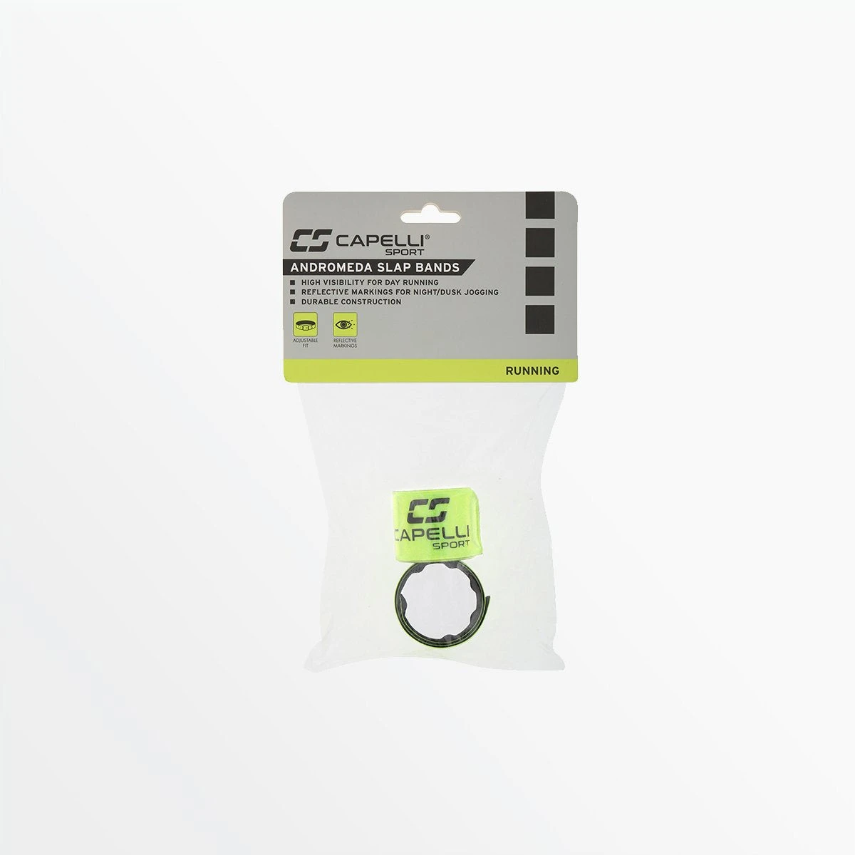 CapelliSport 2 PACK REFLECTIVE SLAP BANDS FITNESS EQUIPMENT 6 CapelliSport 2 PACK REFLECTIVE SLAP BANDS FITNESS EQUIPMENT