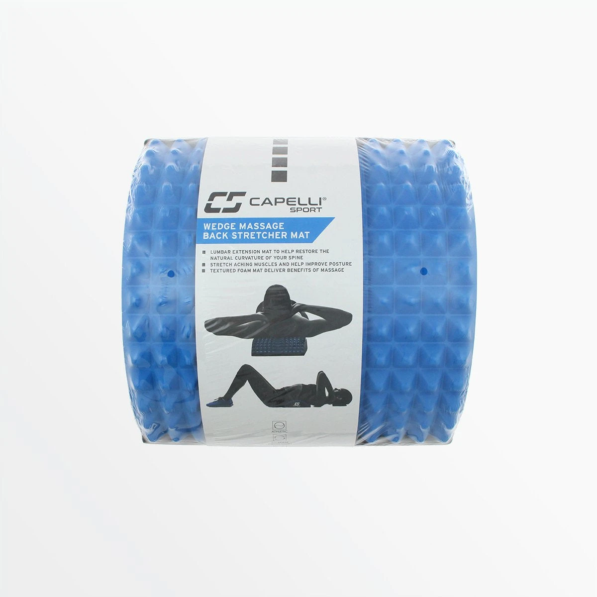 CapelliSport WEDGE MASSAGE BACK STRETCHER FITNESS EQUIPMENT 4 CapelliSport WEDGE MASSAGE BACK STRETCHER FITNESS EQUIPMENT