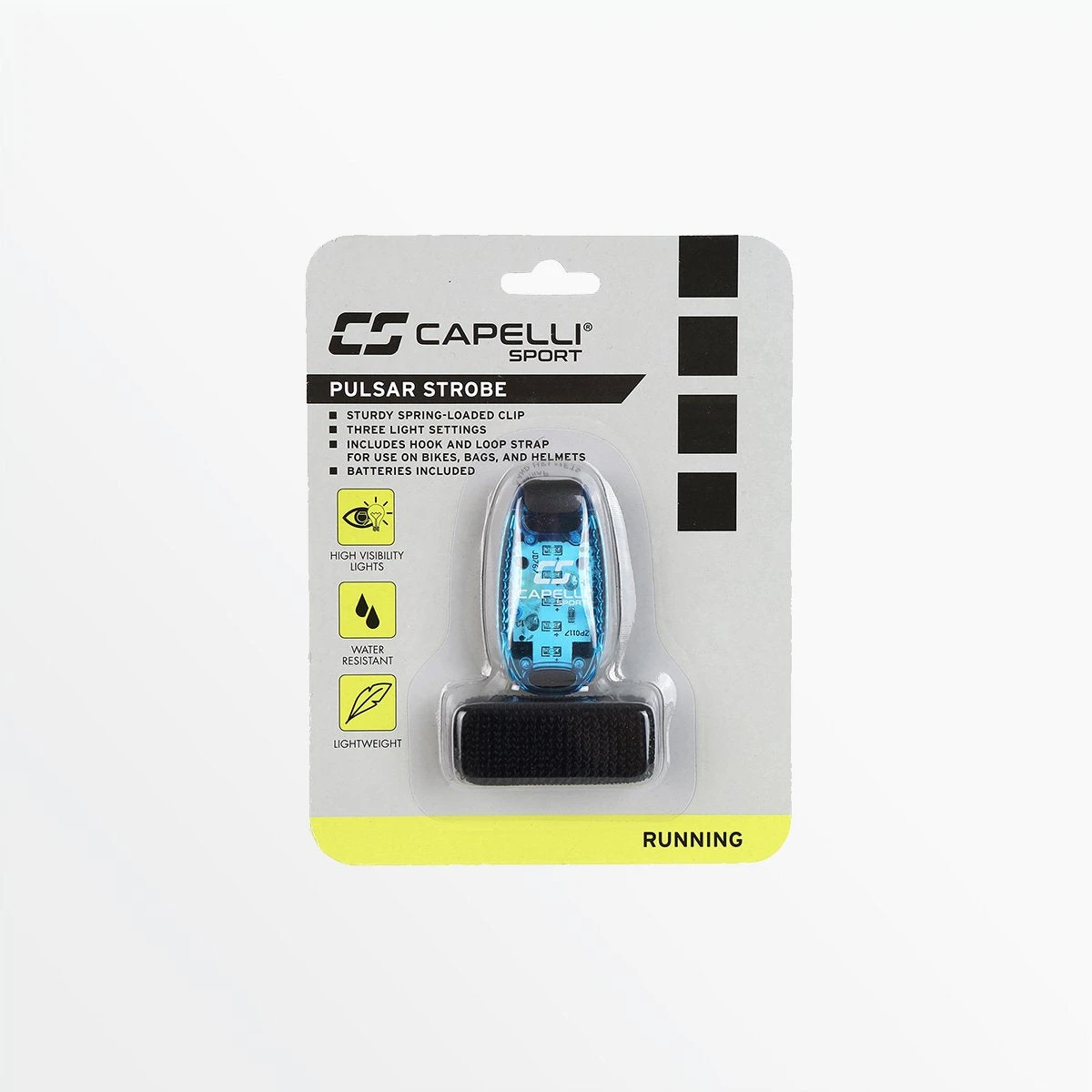 CapelliSport STROBE LIGHT WITH CLIP AND STRAP 5 CapelliSport STROBE LIGHT WITH CLIP AND STRAP
