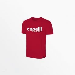 Capellisport.com TOPS YOUTH LOGO CREW NECK TEE