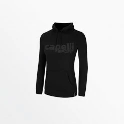 Capellisport.com WOMEN'S LOGO FLEECE RAGLAN PULLOVER HOODIE