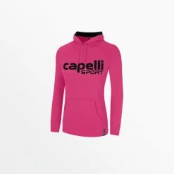 Capellisport.com WOMEN'S LOGO FLEECE RAGLAN PULLOVER HOODIE 8 Capellisport.com WOMEN'S LOGO FLEECE RAGLAN PULLOVER HOODIE