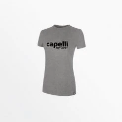 Capellisport.com WOMEN’S LOGO TEE W OVERSIZED CENTER LOGO TOPS 18 Capellisport.com WOMEN’S LOGO TEE W OVERSIZED CENTER LOGO TOPS