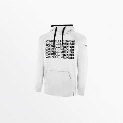 Capellisport.com TOPS YOUTH LIFESTYLE THERMA FLEECE PULLOVER HOODIE W/ FRONT REPEATING LOGO