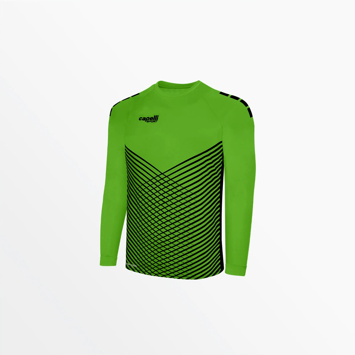 CapelliSport YOUTH MADISON STATIC LONG SLEEVE GOALKEEPER JERSEY WITH PADDING TOPS 13 CapelliSport YOUTH MADISON STATIC LONG SLEEVE GOALKEEPER JERSEY WITH PADDING TOPS
