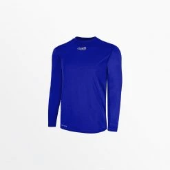 Capellisport.com YOUTH BASICS CREW NECK LONG SLEEVE POLY TEE