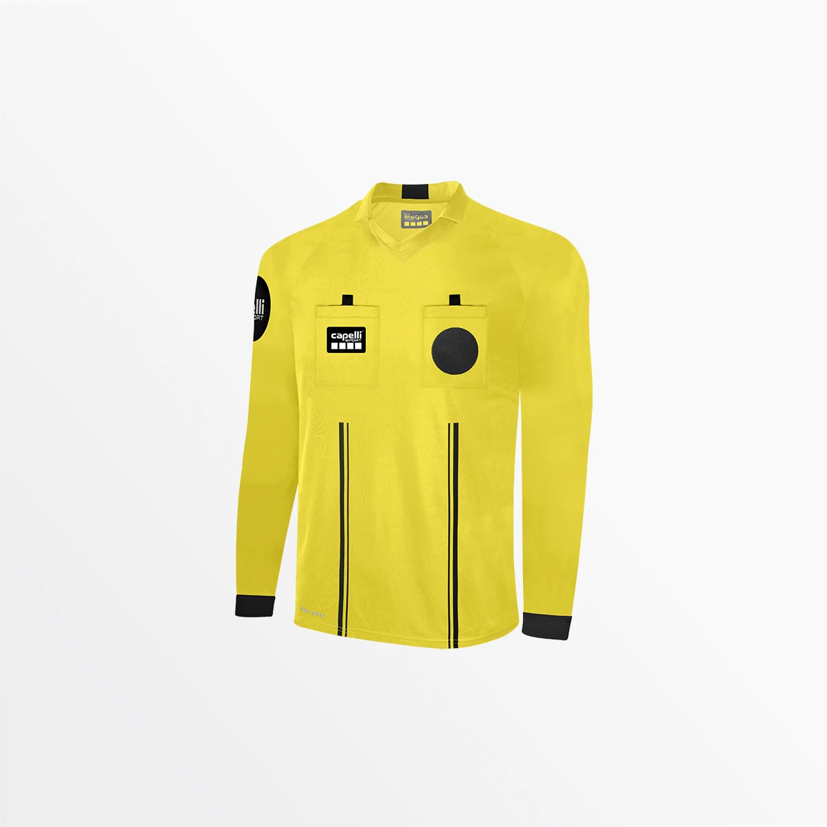 CapelliSport TOPS MEN'S OFFICIAL REFEREE V-NECK LONG SLEEVE JERSEY 11 CapelliSport TOPS MEN'S OFFICIAL REFEREE V-NECK LONG SLEEVE JERSEY