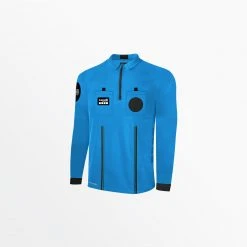 CapelliSport MEN'S OFFICIAL REFEREE 1/4 ZIP LONG SLEEVE JERSEY TOPS