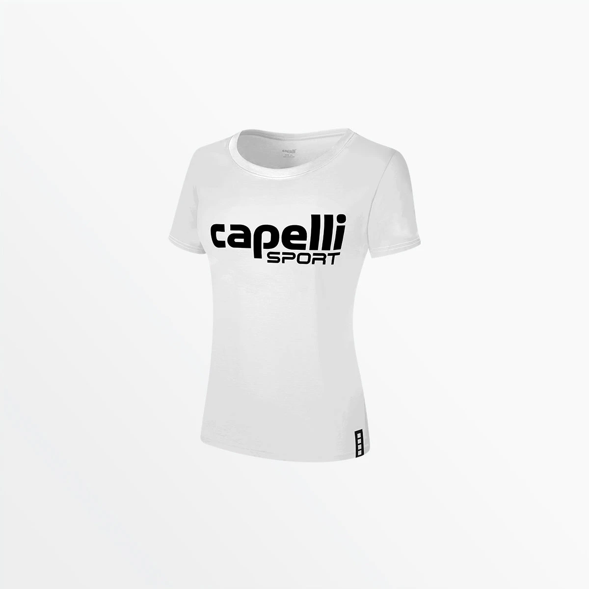 Capellisport.com WOMEN'S LIFESTYLE SCOOP NECK TEE W/ OVERSIZED CENTER LOGO 5 Capellisport.com WOMEN'S LIFESTYLE SCOOP NECK TEE W/ OVERSIZED CENTER LOGO