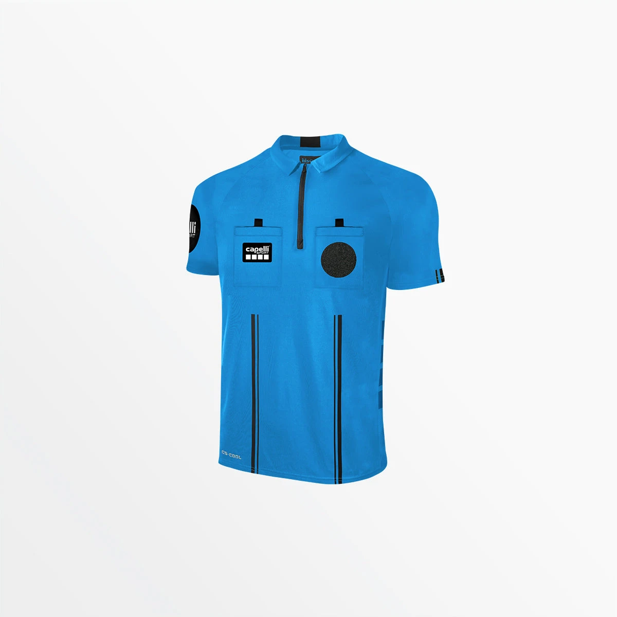 CapelliSport TOPS MEN'S OFFICIAL REFEREE 1/4 ZIP SHORT SLEEVE JERSEY 9 CapelliSport TOPS MEN'S OFFICIAL REFEREE 1/4 ZIP SHORT SLEEVE JERSEY