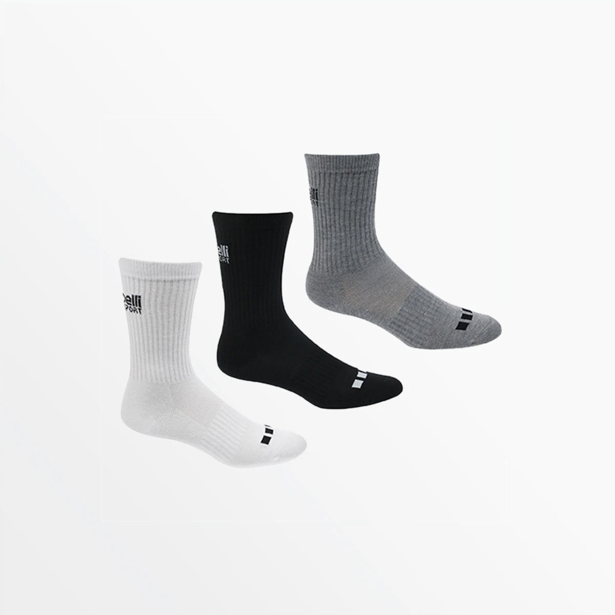 Capellisport.com BASICS CS-COOL LIGHTWEIGHT CREW SOCKS 4 Capellisport.com BASICS CS-COOL LIGHTWEIGHT CREW SOCKS