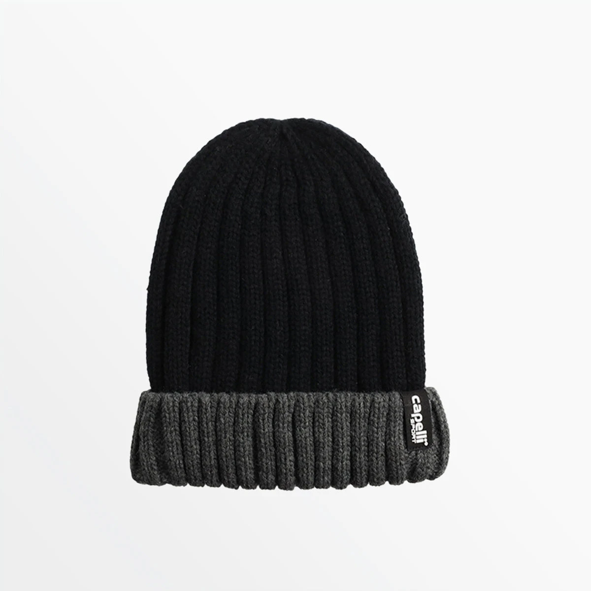 Capellisport.com ACCESSORIES ADULT RIB TWO-TONE CUFF BEANIE 3 Capellisport.com ACCESSORIES ADULT RIB TWO-TONE CUFF BEANIE