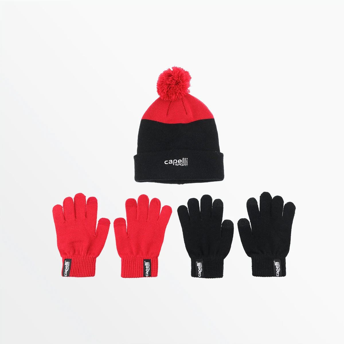 CapelliSport ACCESSORIES YOUTH TWO-TONE HAT & GLOVES -SET 8 CapelliSport ACCESSORIES YOUTH TWO-TONE HAT & GLOVES -SET