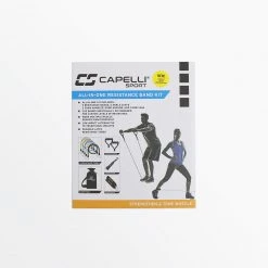 CapelliSport 5PC RESISTANCE BAND KIT FITNESS EQUIPMENT 9 CapelliSport 5PC RESISTANCE BAND KIT FITNESS EQUIPMENT