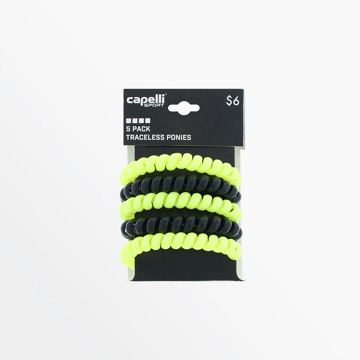 CapelliSport PLASTIC PHONE CORD PONIES 5 CapelliSport PLASTIC PHONE CORD PONIES