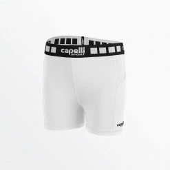 CapelliSport BOTTOMS GIRL'S 4" PERFORMANCE SHORTS 18 CapelliSport BOTTOMS GIRL'S 4
