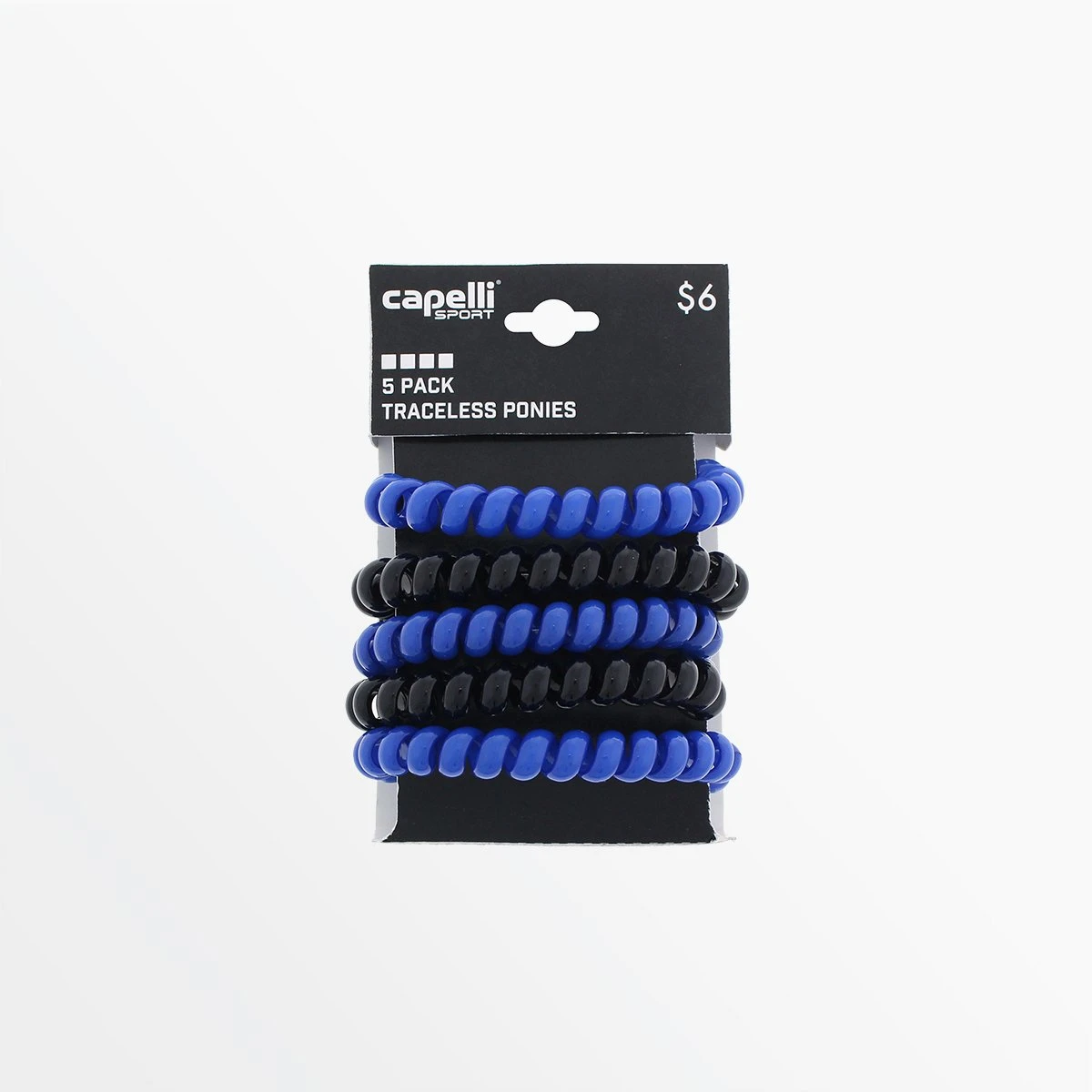 CapelliSport PLASTIC PHONE CORD PONIES 3 CapelliSport PLASTIC PHONE CORD PONIES