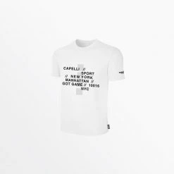 CapelliSport NY 4-CUBE - MEN'S SHORT SLEEVE TEE SHIRT TOPS