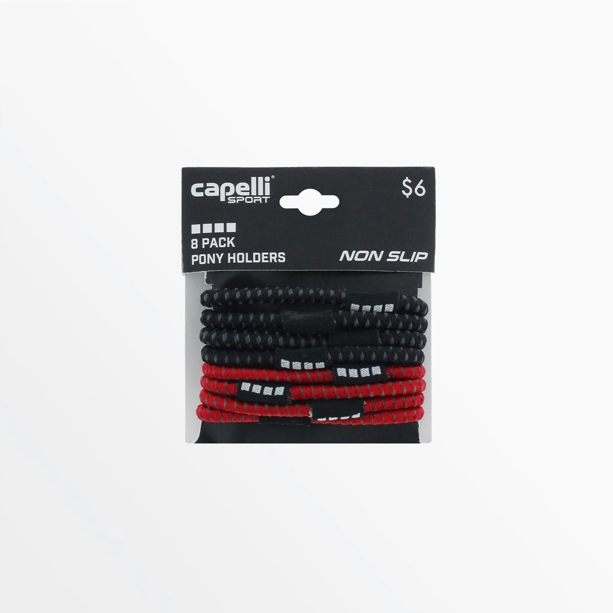 CapelliSport ACCESSORIES NO SLIP ELASTIC PONY HOLDERS 6 CapelliSport ACCESSORIES NO SLIP ELASTIC PONY HOLDERS
